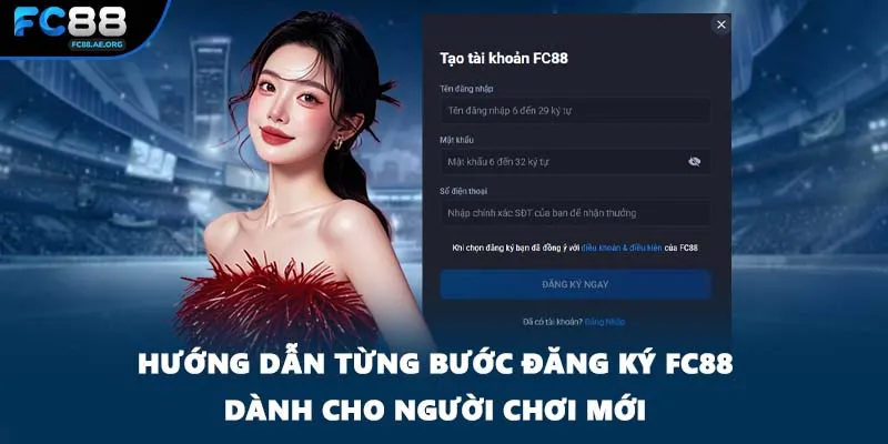 Hướng dẫn từng bước đăng ký FC88 dành cho người chơi mới